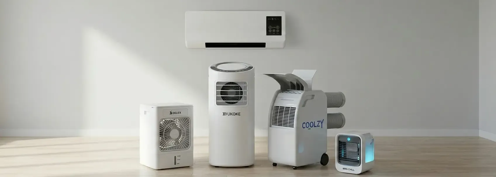 The five portable air coolers compared in this guide