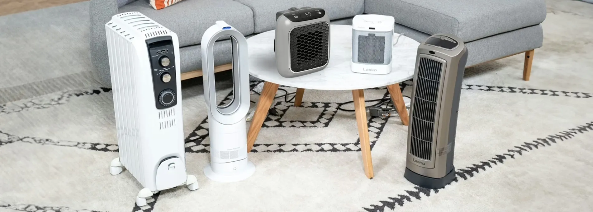 Les cinq chauffages d'appoint compar&eacute;s